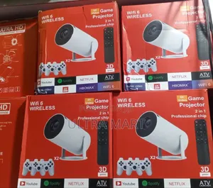 2-in-1 Smart Game Projectors