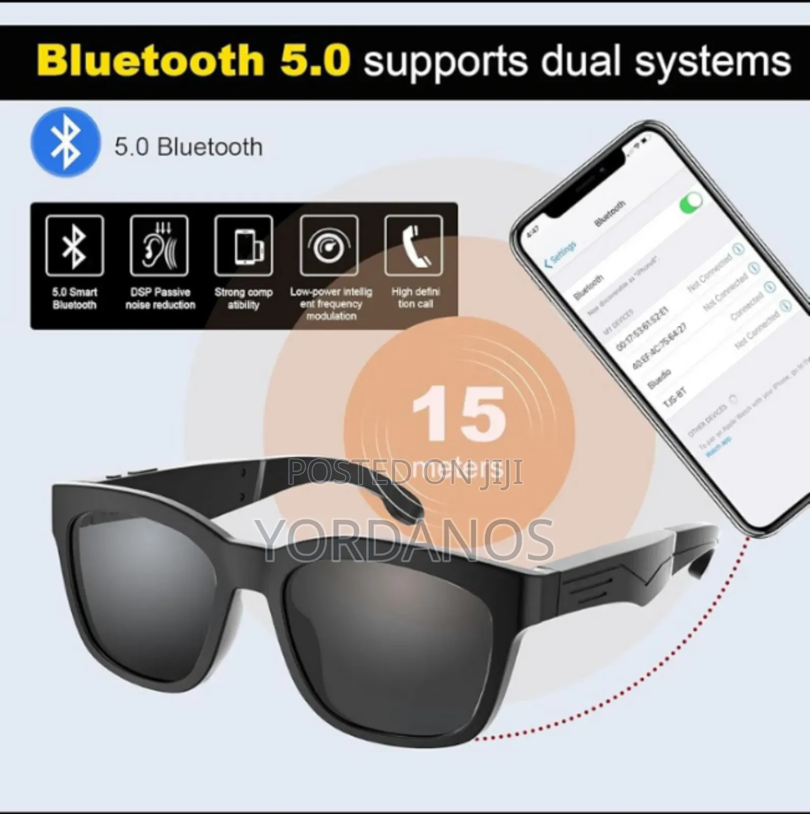 Wireless Bluetooth Smart Glasses