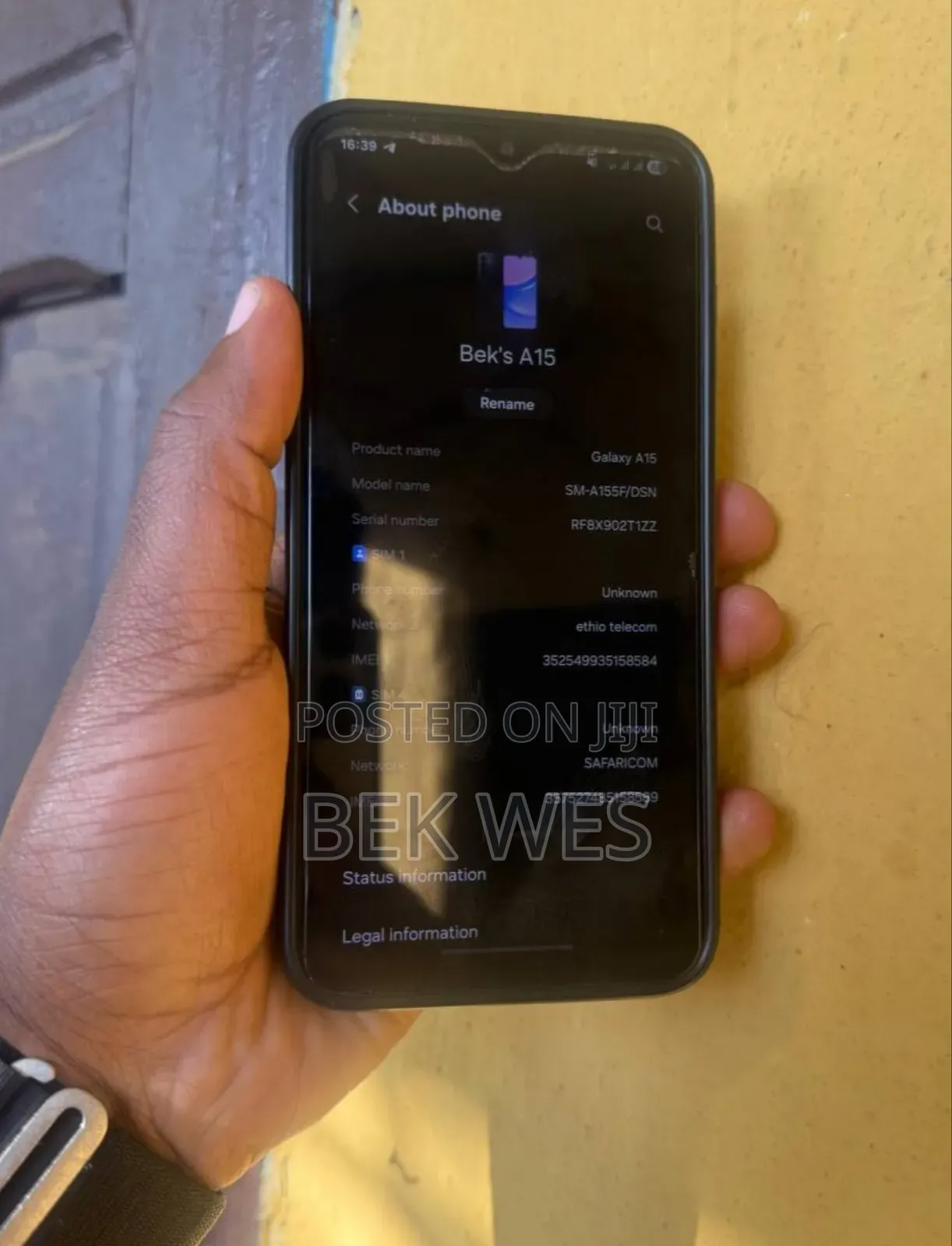 Samsung Galaxy A15 128 GB Blue