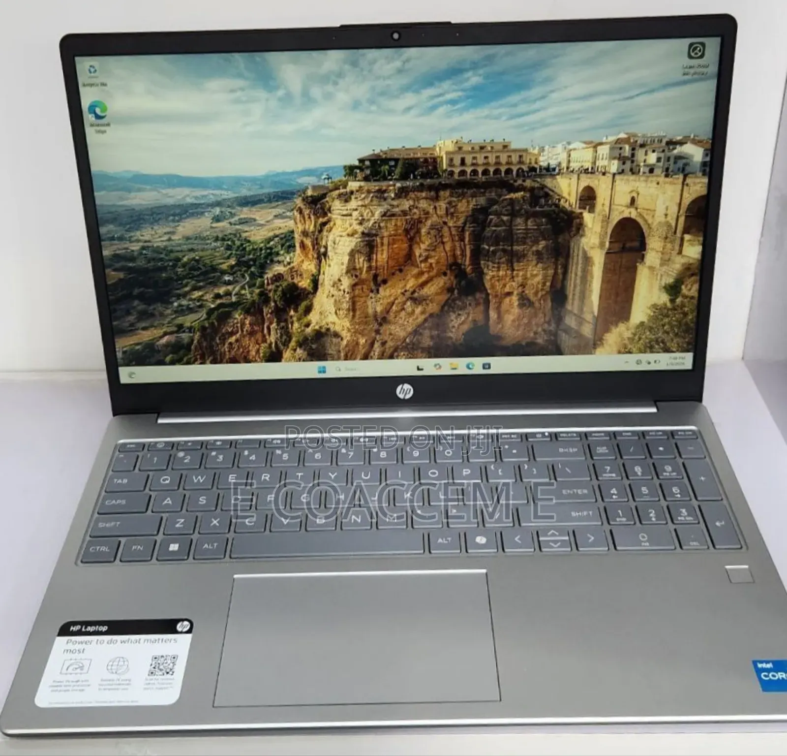 New Laptop HP 15 8GB Intel Core I3 SSD 256GB