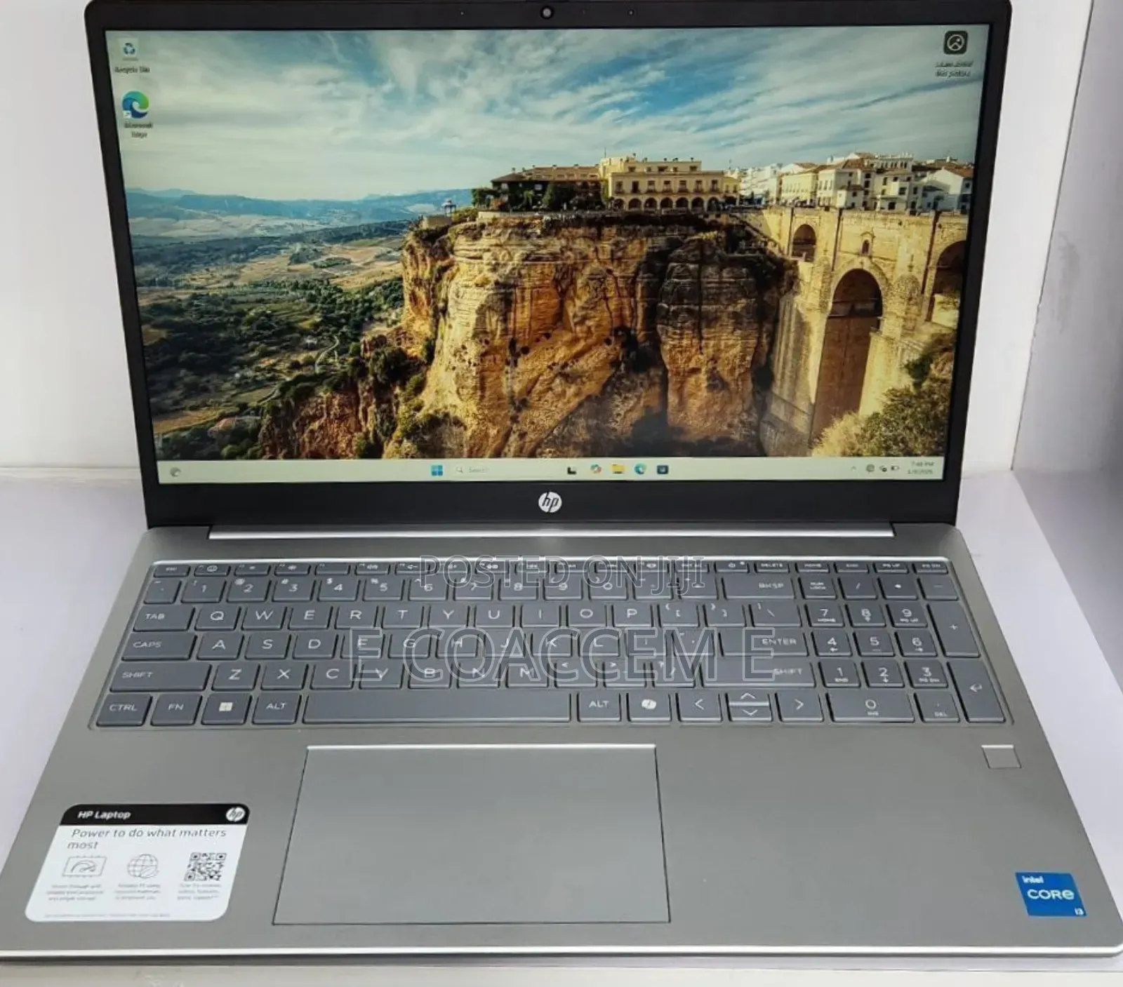New Laptop HP 15 8GB Intel Core I3 SSD 256GB