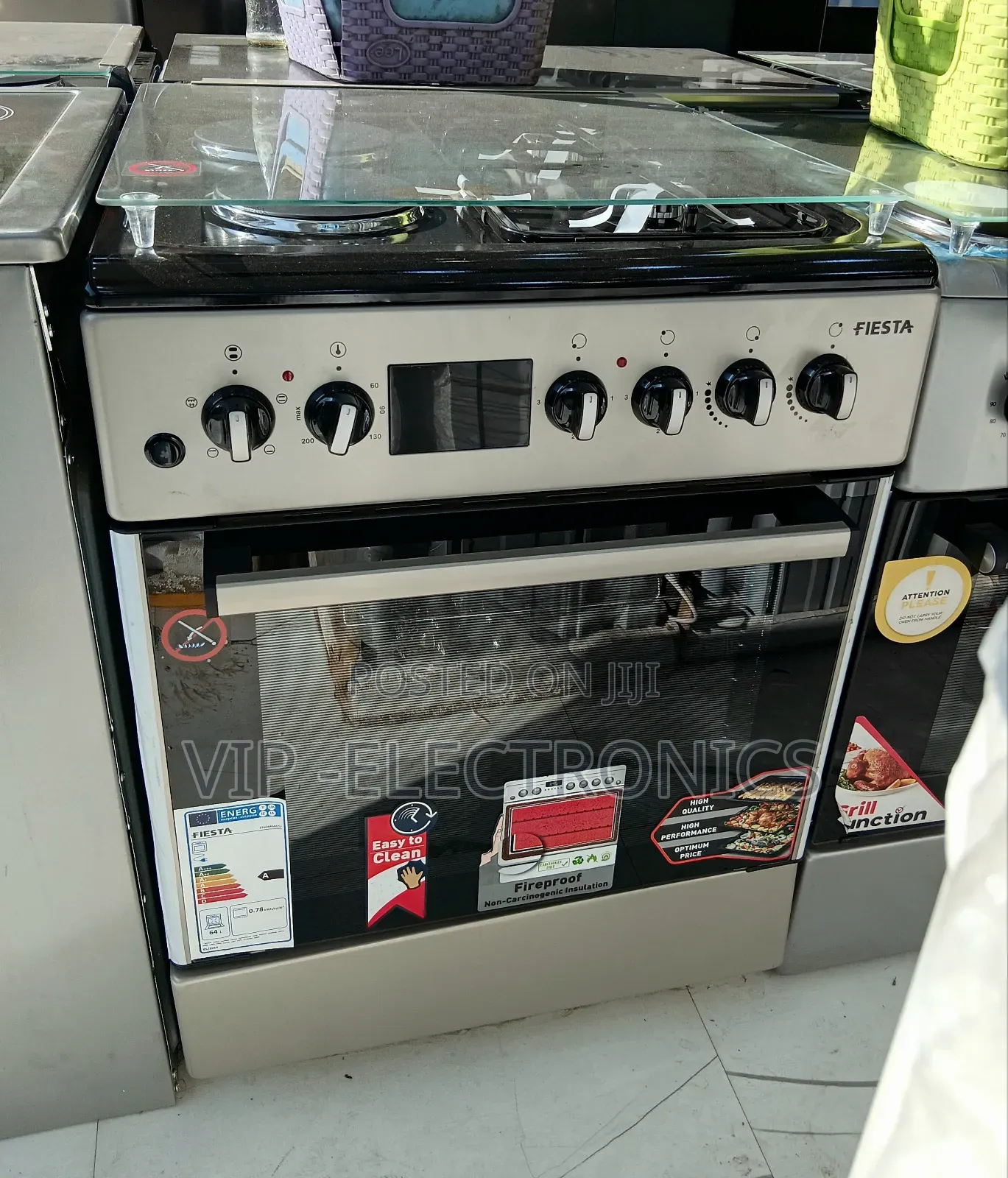 Fiesta Oven 60*60 2gas 2 Electric Real Original Oven Fiestas