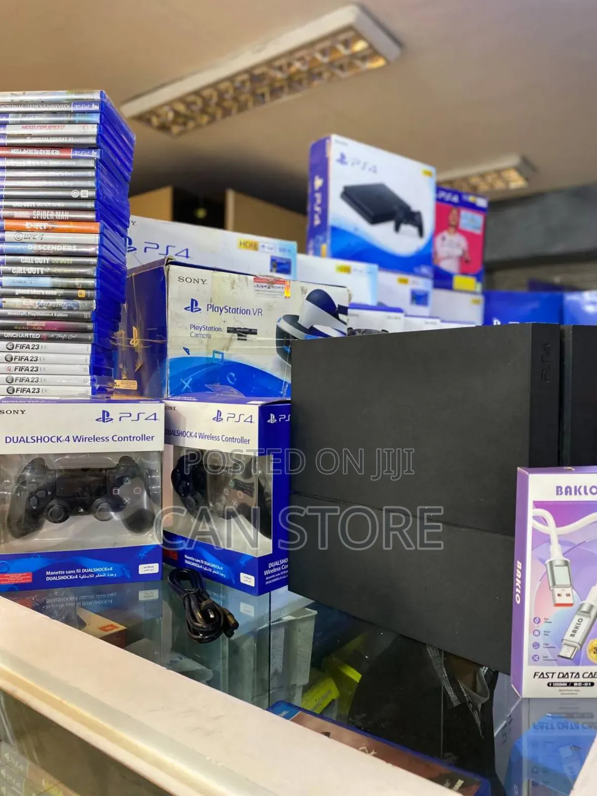 Playstation 4fat የተለያዩ እና ብዛት ጌሞች አሉን