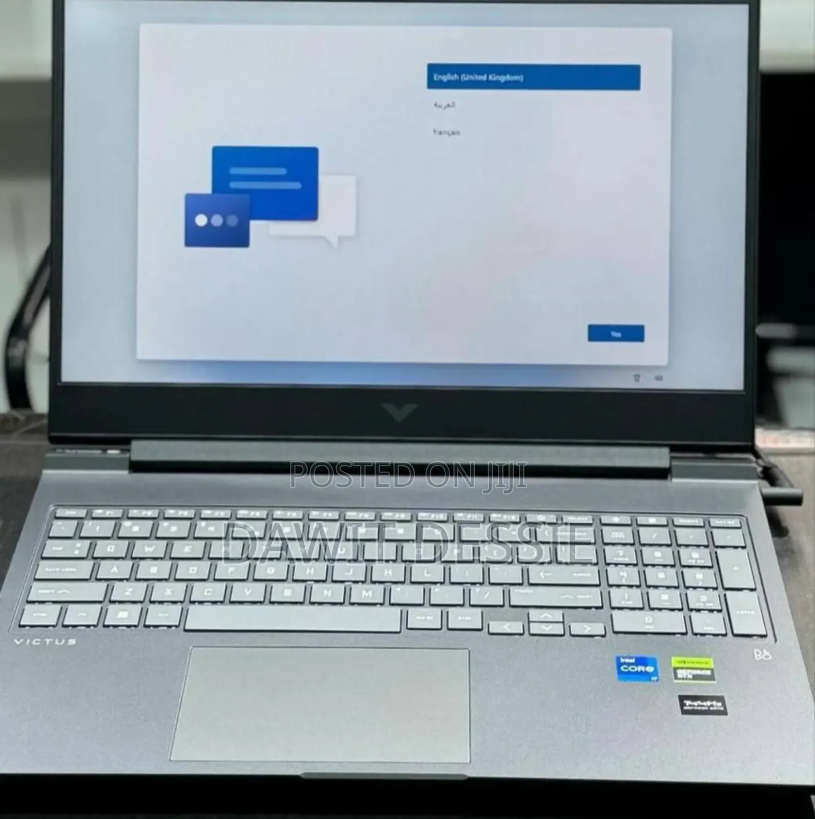New Laptop HP 16GB Intel Core I7 SSD 512GB