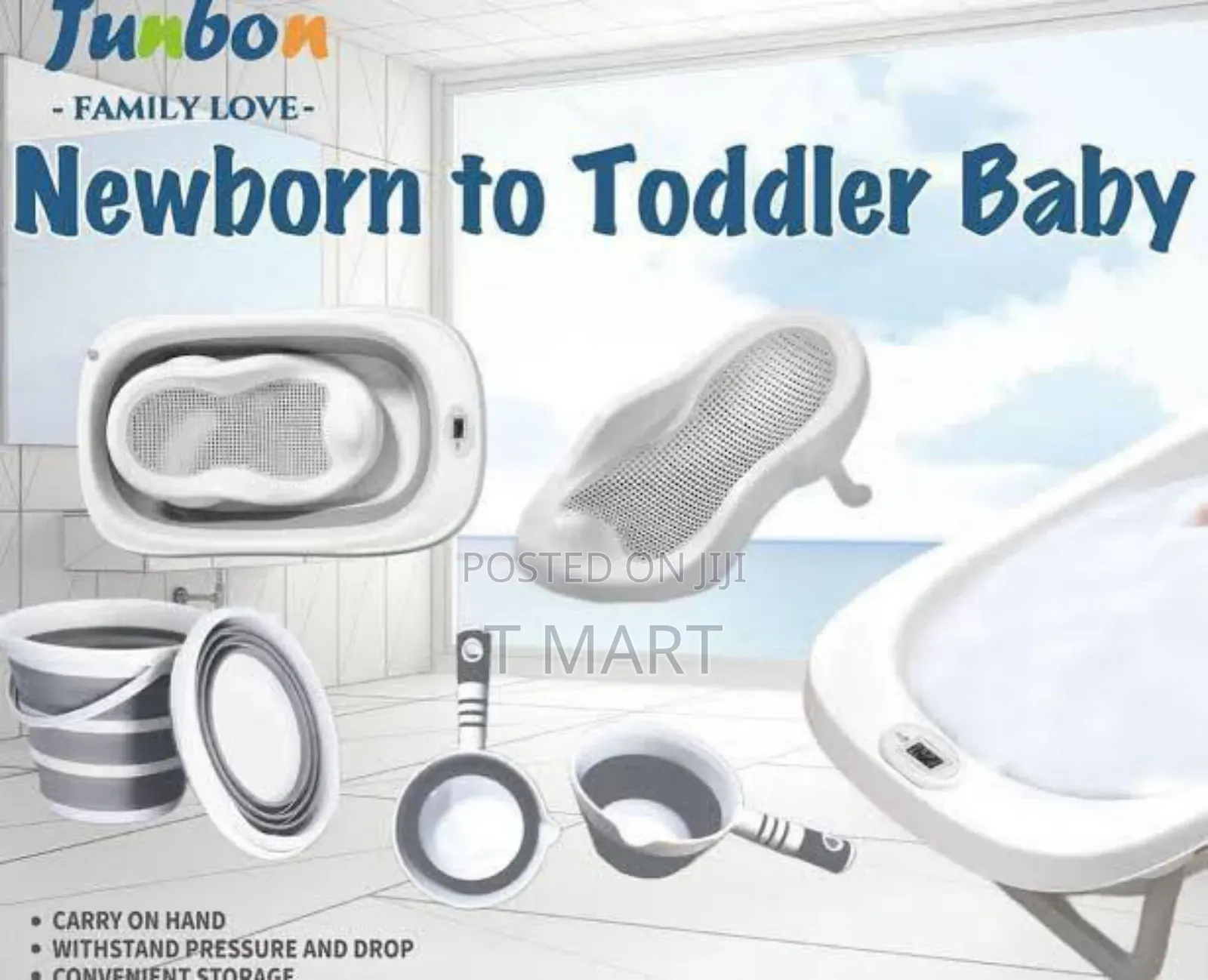 4-in-1 Foldable Baby Bath Tub Set – The Smart Mom’S Choice!
