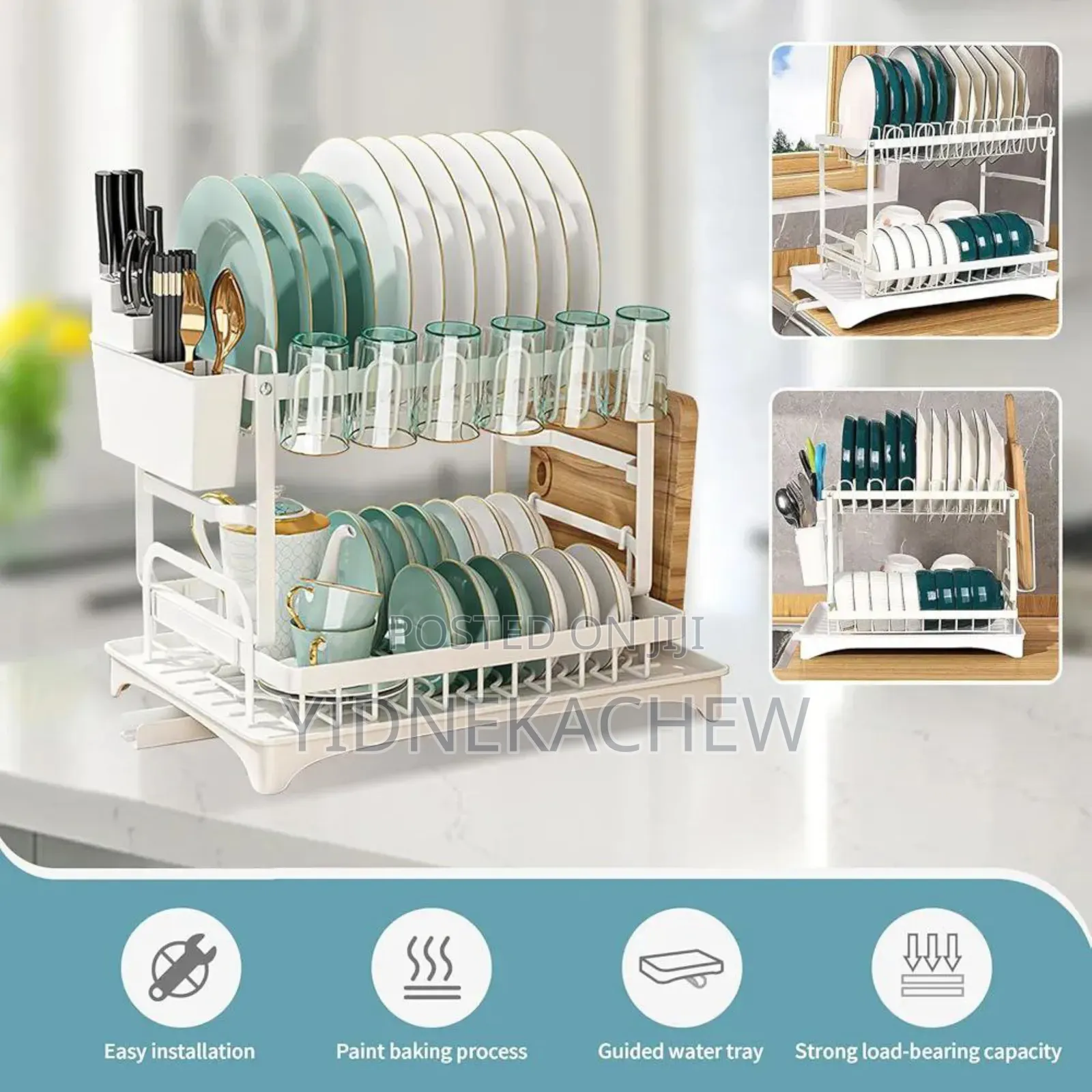 Kitchen Dish Drying Rack