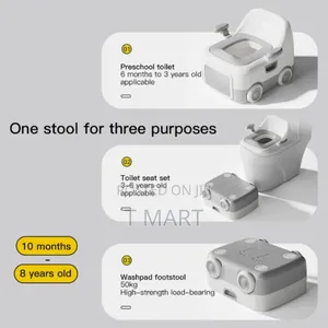 3-in-1 Toddler Potty Training Set One Product • Three Smart Uses