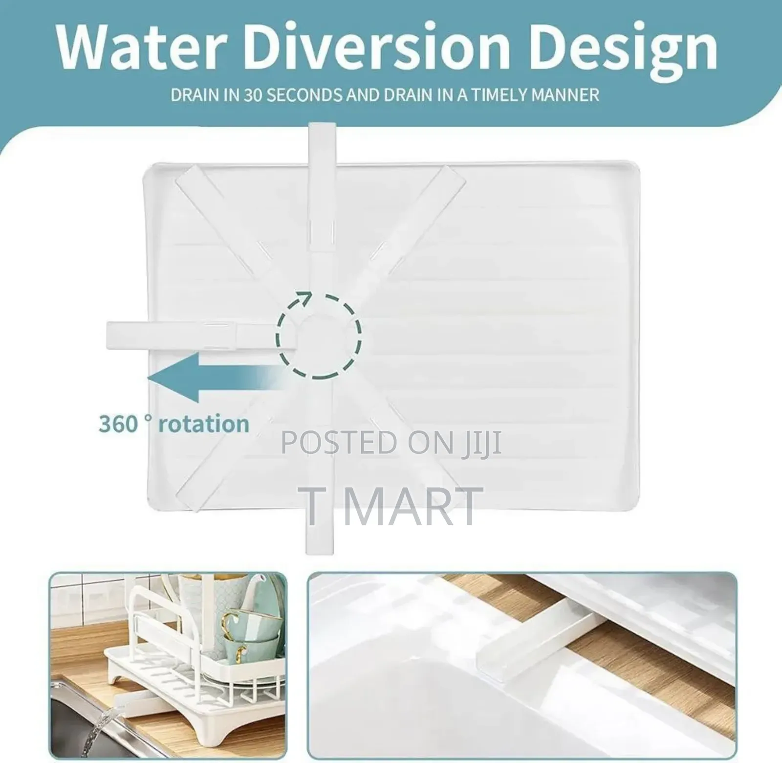 2-Tier Kitchen Dish Drying Rack