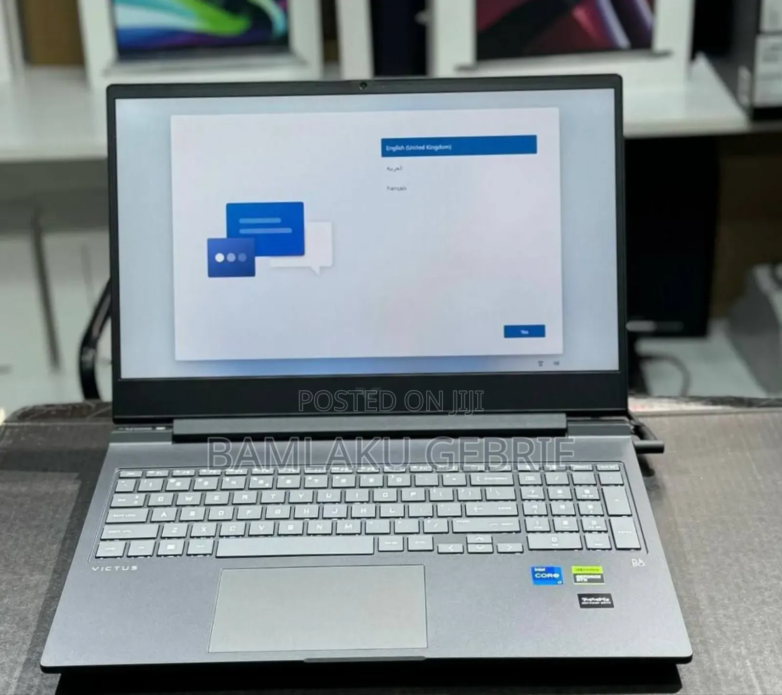 New Laptop HP Victus 16 16GB Intel Core I7 SSD 1T