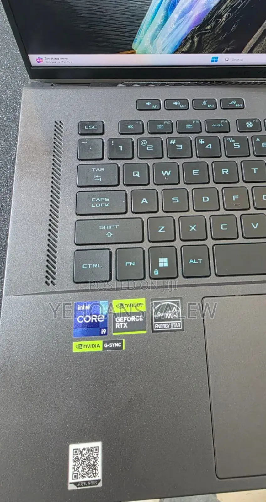 New Laptop Asus ROG Zephyrus G16 16GB Intel Core I9 SSD 1T