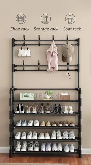 New Simple Floor Clothes Rack