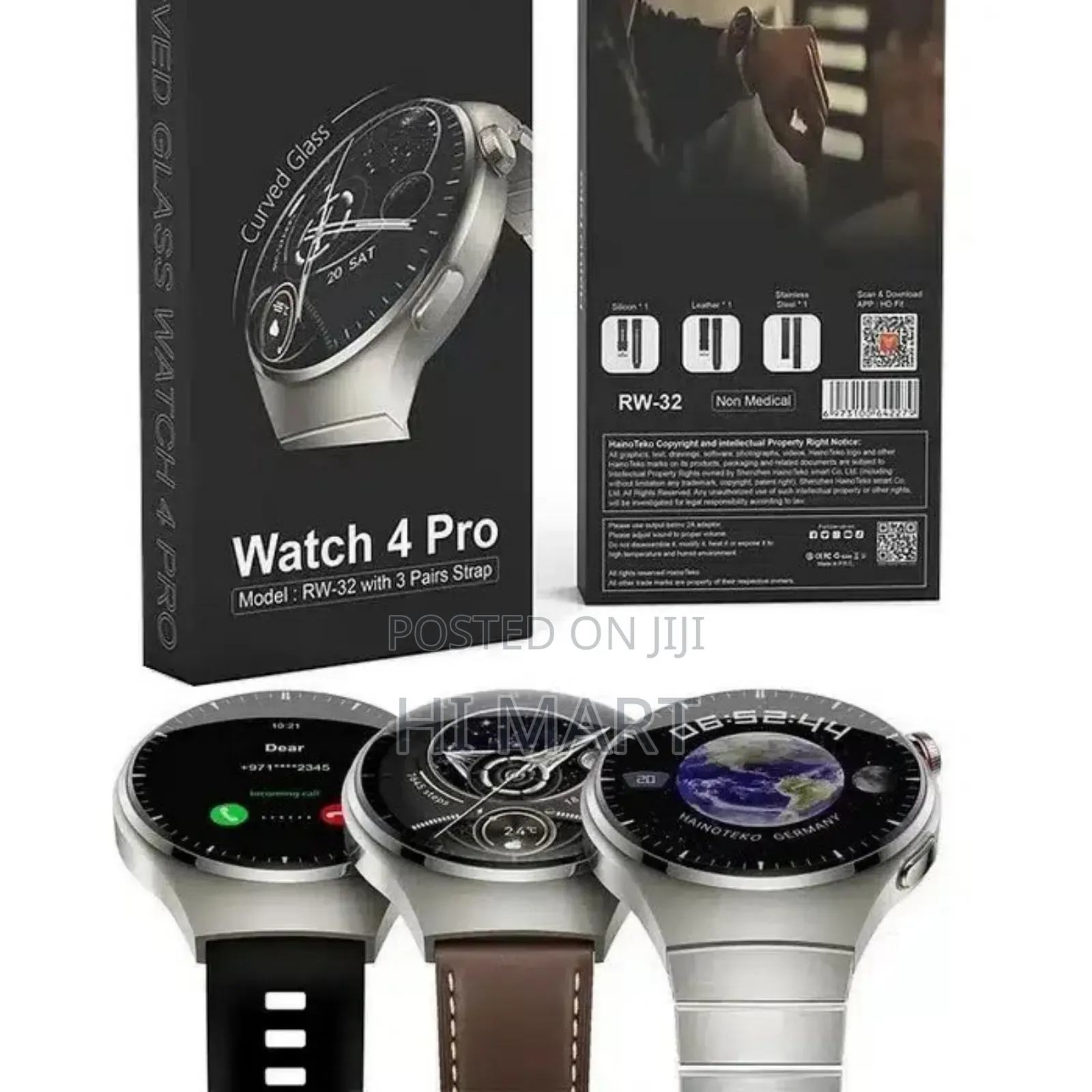 Hainoteko Watch 4 Pro High Quality Smart Watch