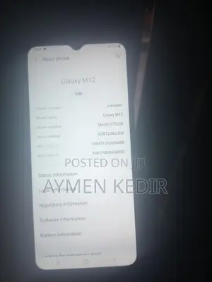 Samsung Galaxy M12 128 GB Black