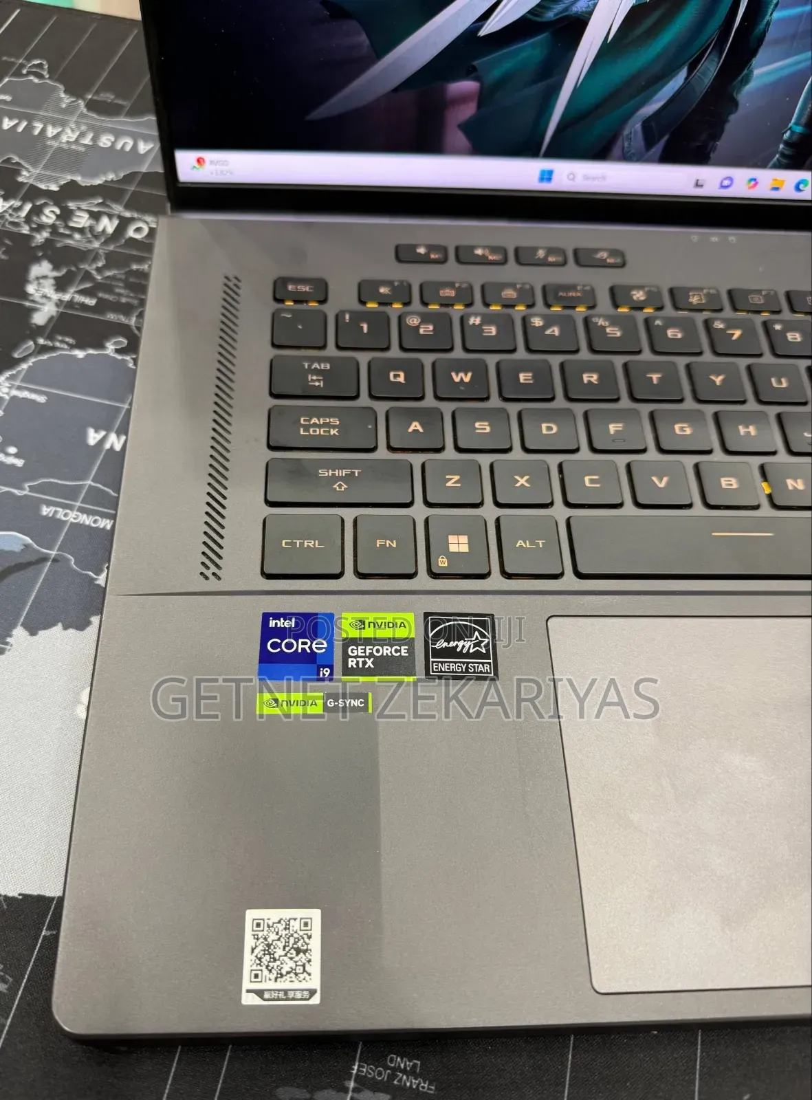 New Laptop Asus ROG Zephyrus G15 16GB Intel Core I9 SSD 1T