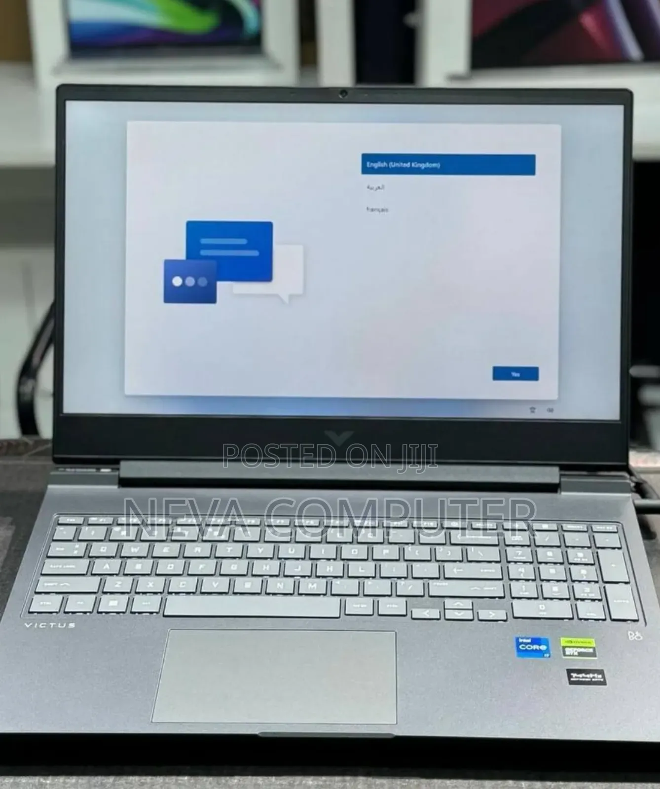 New Laptop HP Victus 15 16GB Intel Core I7 SSD 1T