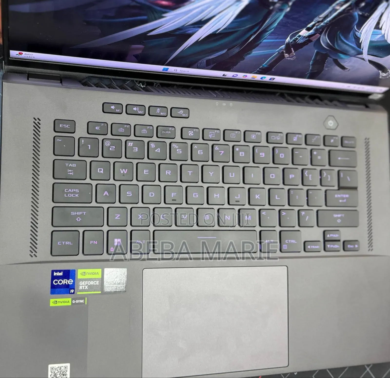 New Laptop Asus ROG Zephyrus G16 16GB Intel Core I9 SSD 1T