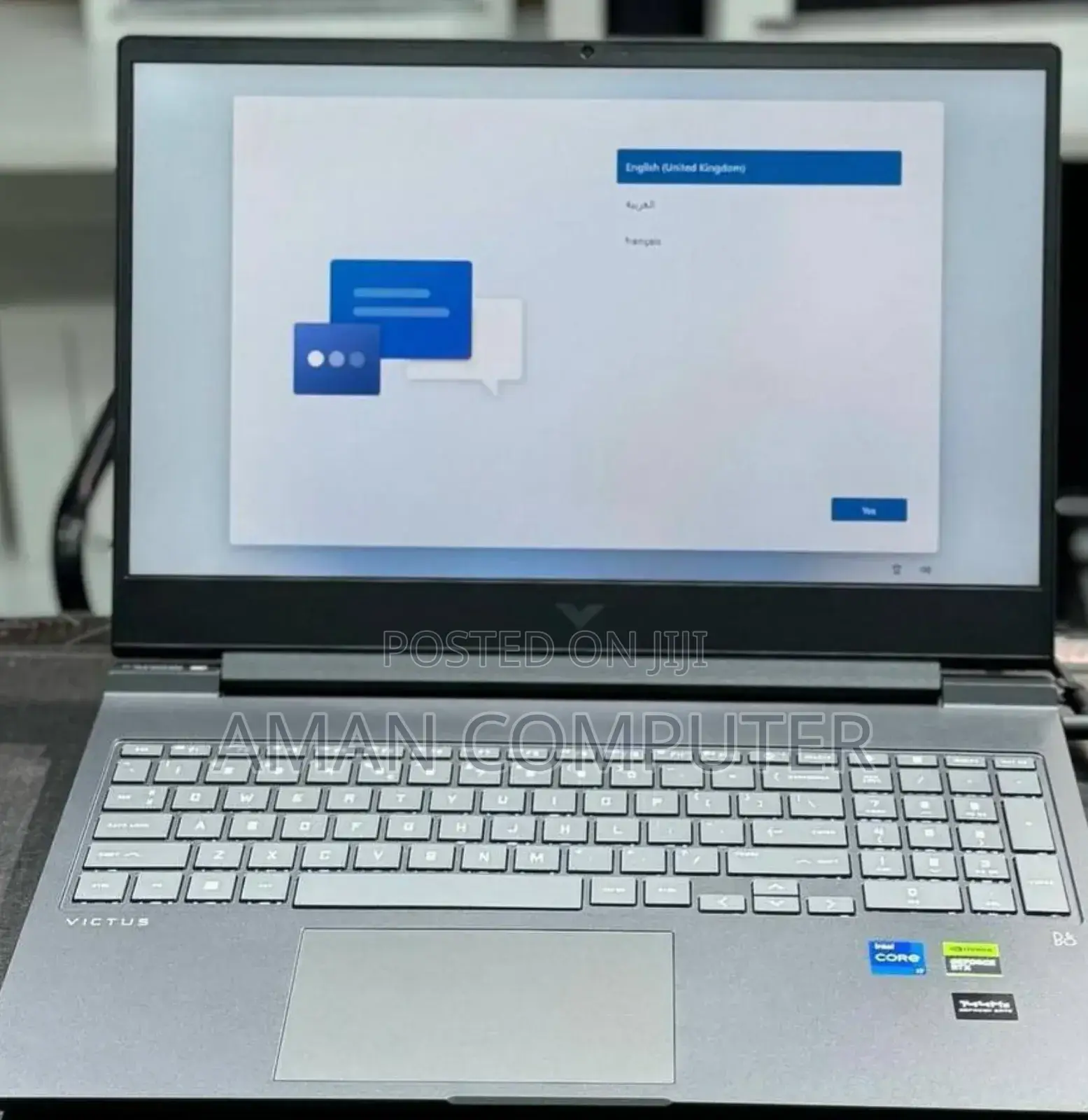 New Laptop HP Victus 16 16GB Intel Core I7 SSD 1T