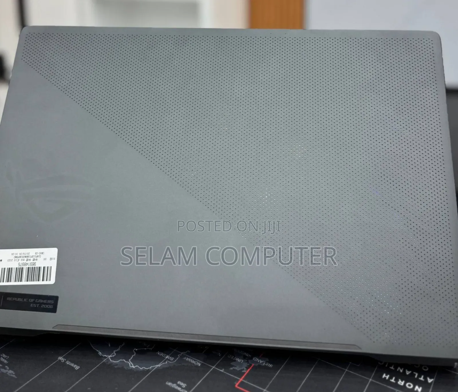 New Laptop Asus ROG Zephyrus G15 16GB Intel Core I9 SSD 1T