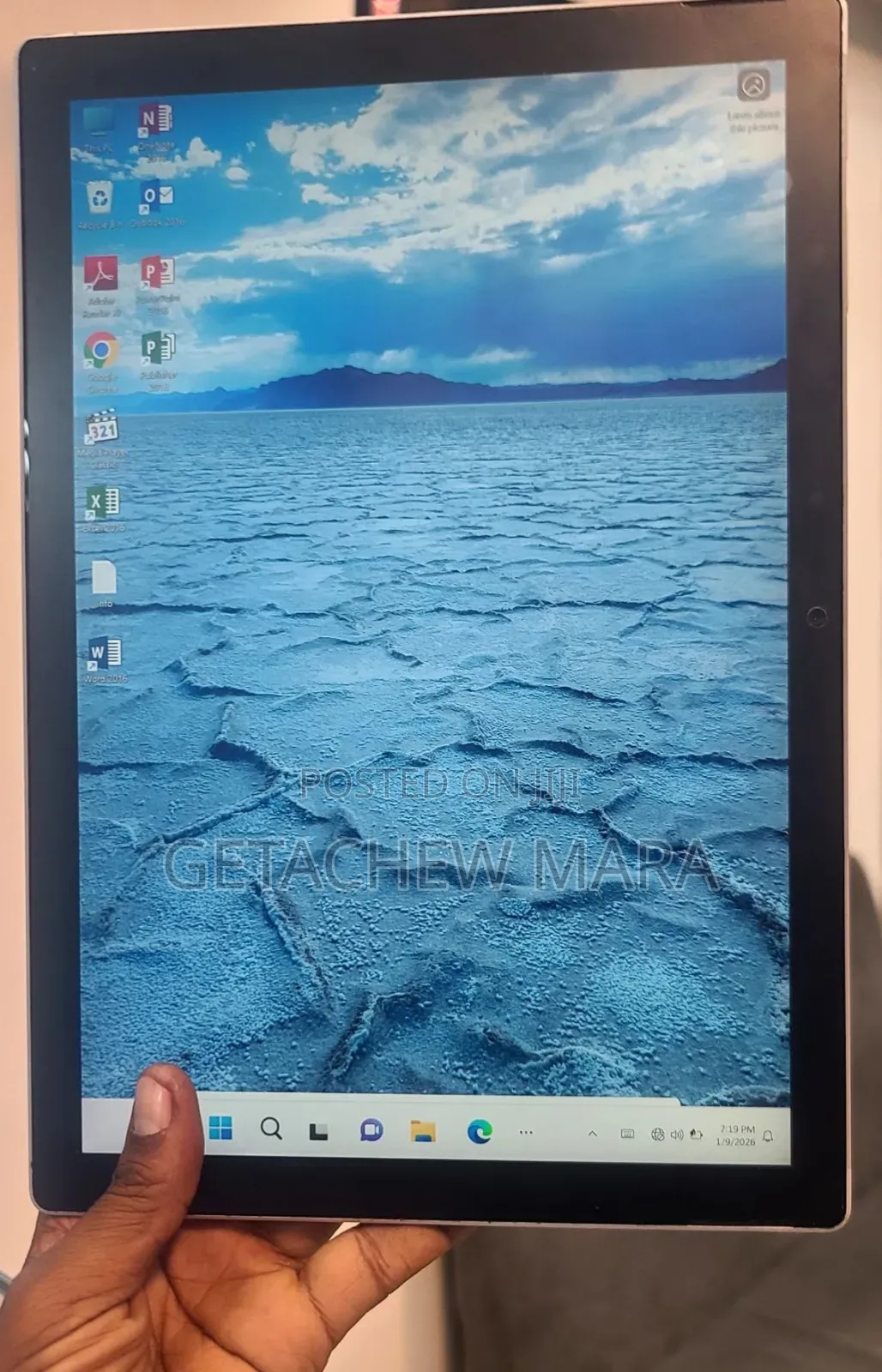 New Laptop Microsoft Surface Pro 7 16GB Intel Core I7 SSD 512GB