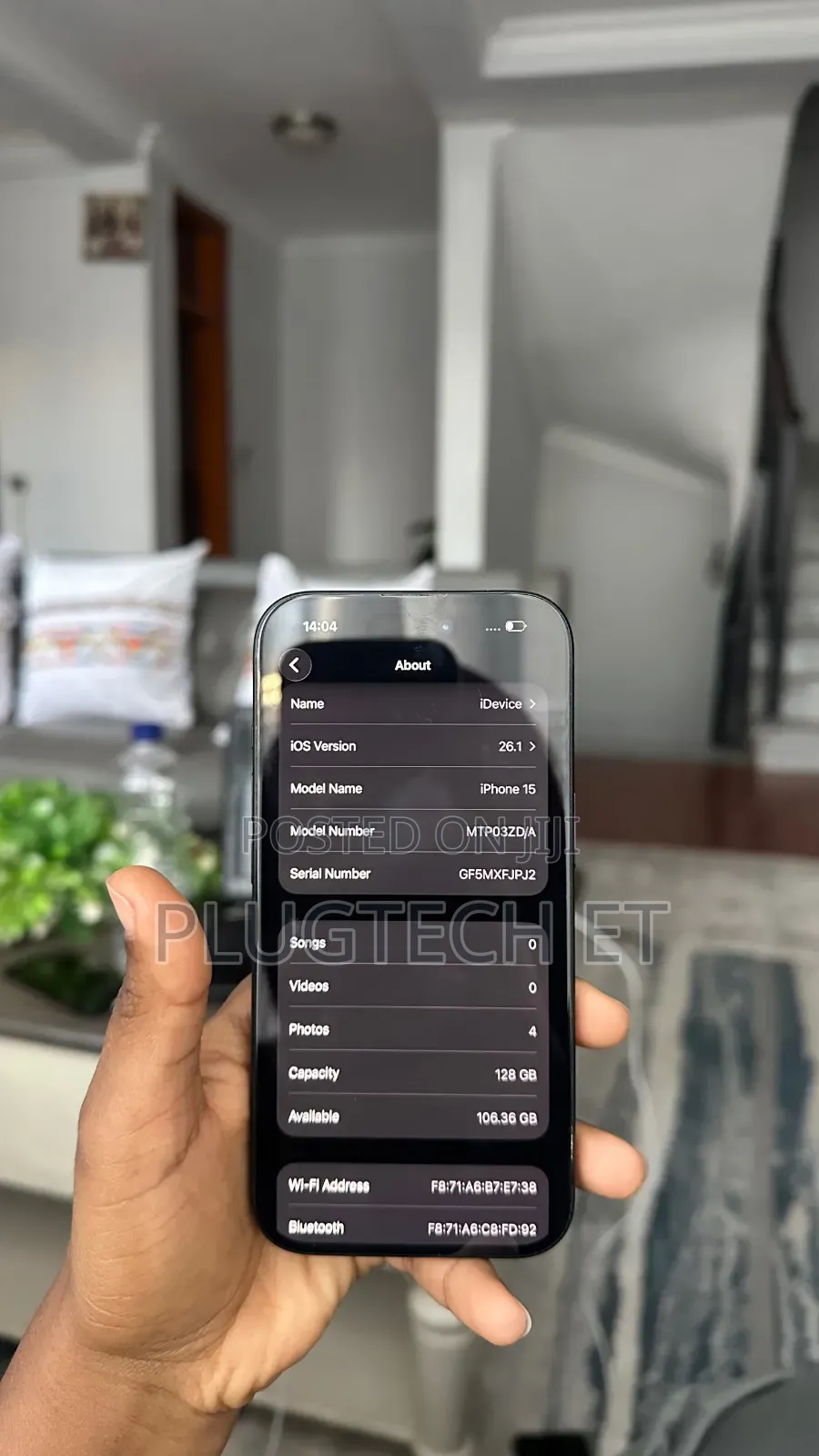 Apple iPhone 15 128 GB Black