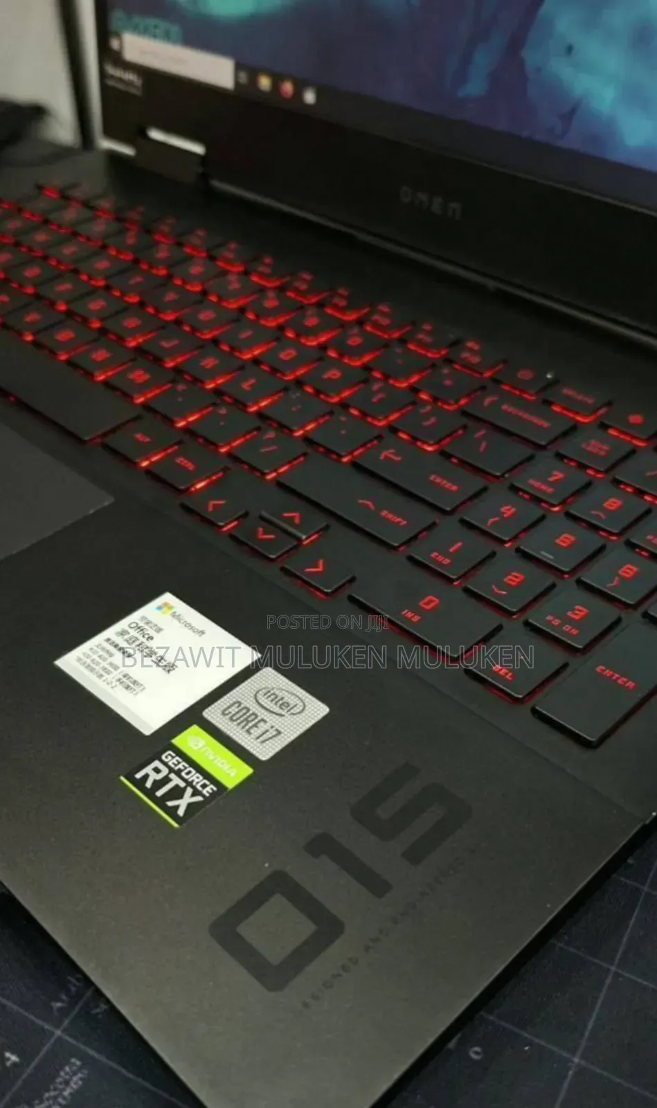 New Laptop HP Omen 15 16GB Intel Core I7 SSD 512GB