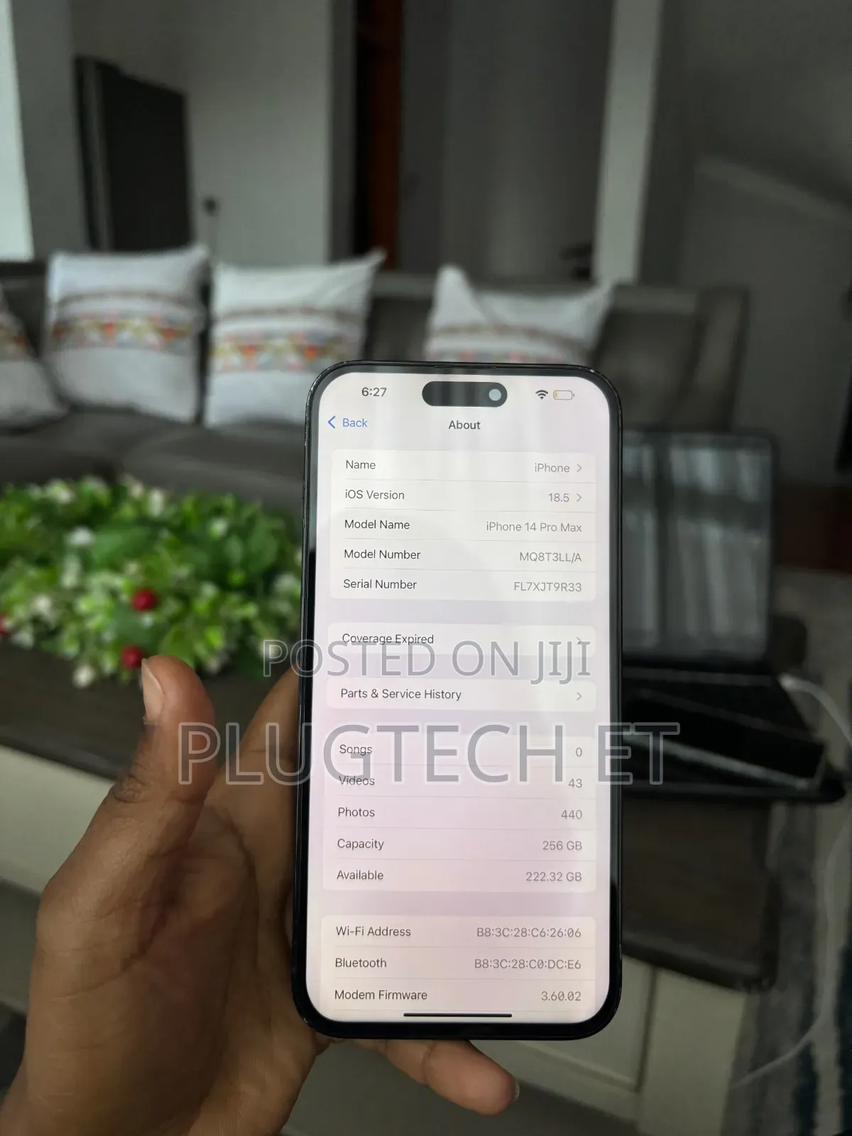 Apple iPhone 14 Pro Max 256 GB Silver