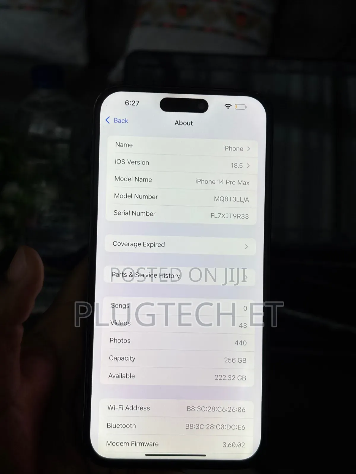 Apple iPhone 14 Pro Max 256 GB Silver