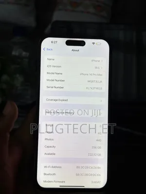 Apple iPhone 14 Pro Max 256 GB Silver