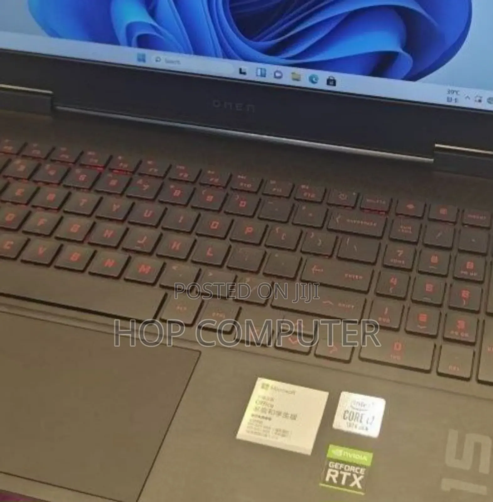 New Laptop HP Omen 15 16GB Intel Core I7 SSD 1T