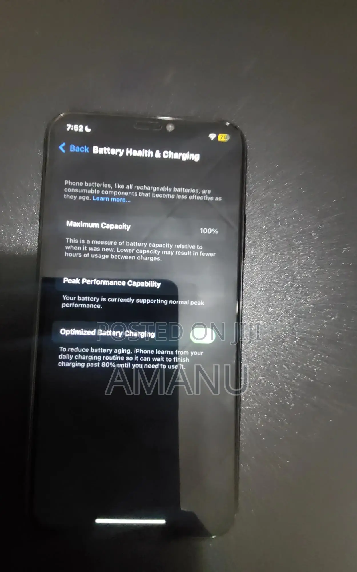 Apple iPhone X 64 GB Black