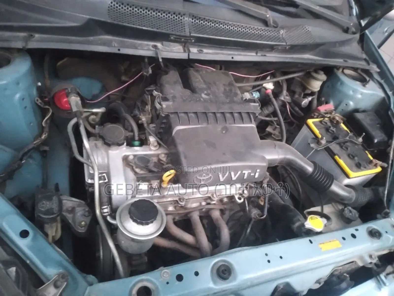 Toyota Vitz 2001 Blue