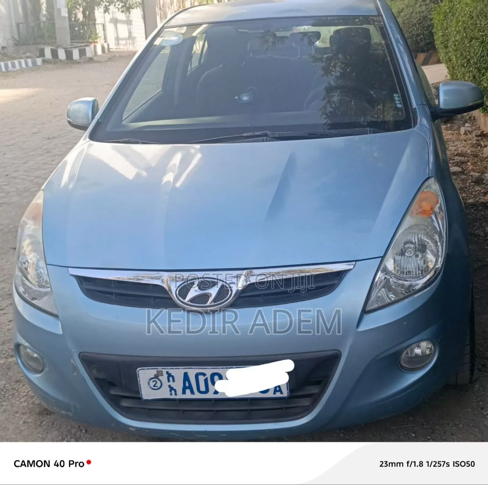 Hyundai i20 2011 Blue