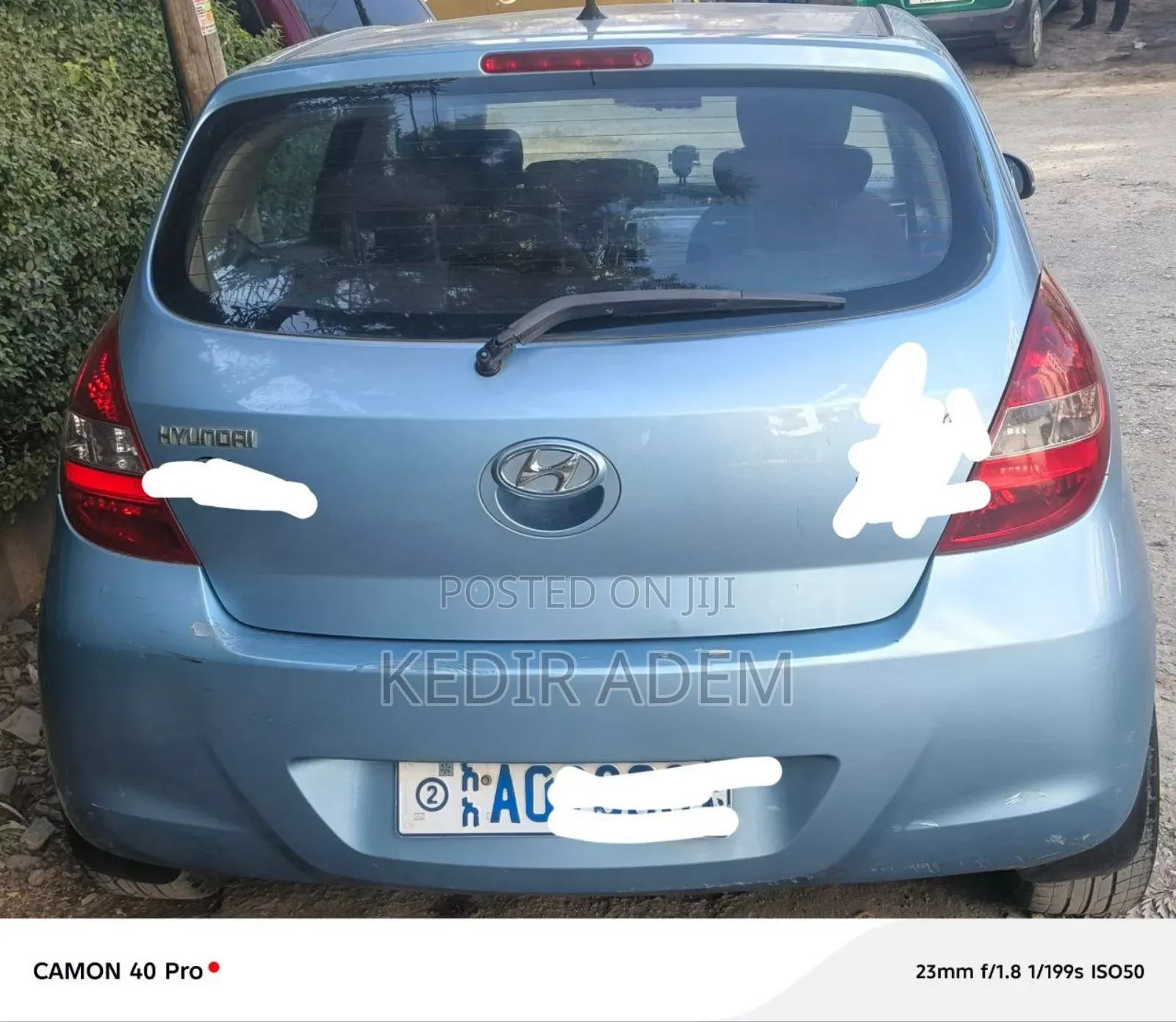 Hyundai i20 2011 Blue