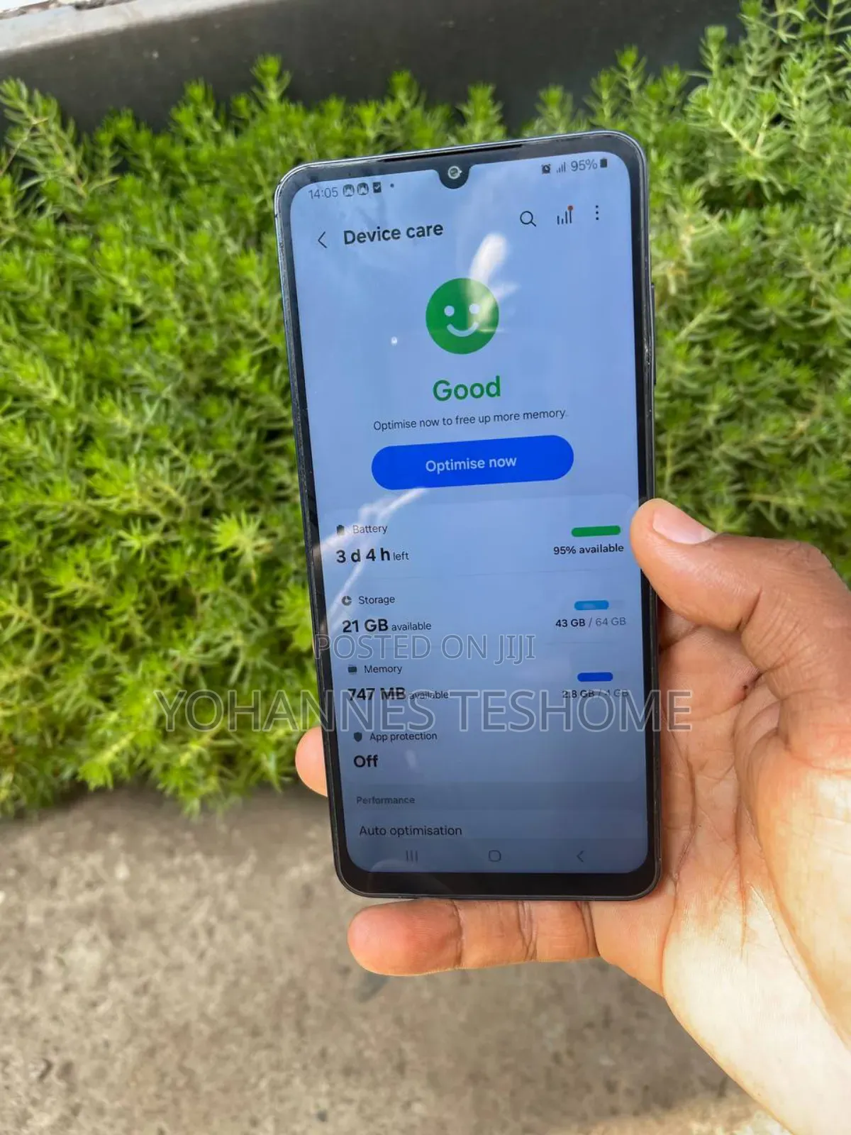 New Samsung Galaxy A06 64 GB Blue