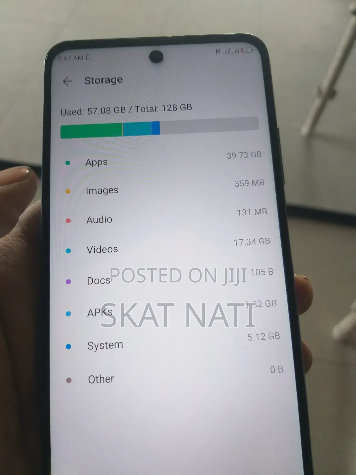 New ZTE Blade V30 128 GB Blue