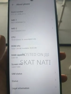 New ZTE Blade V30 128 GB Blue