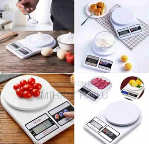 ምግቦችን ማዘጋጀት ስንፈልግ በአንድ ጊዜ እስከ ከ 0.1ግራም እስከ 10ኪሎ ድረስ መመዘን የሚያስችል ✓ሲመዝኑ