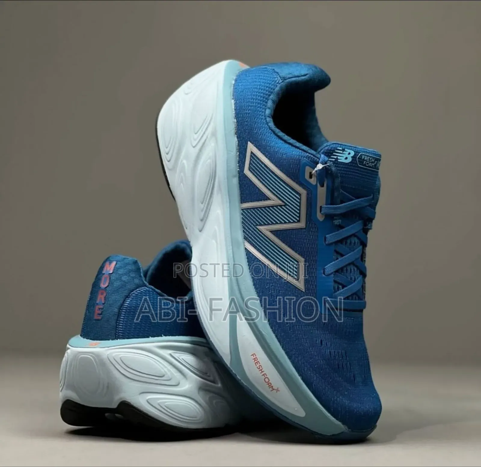 New Balance Blue Double Sole