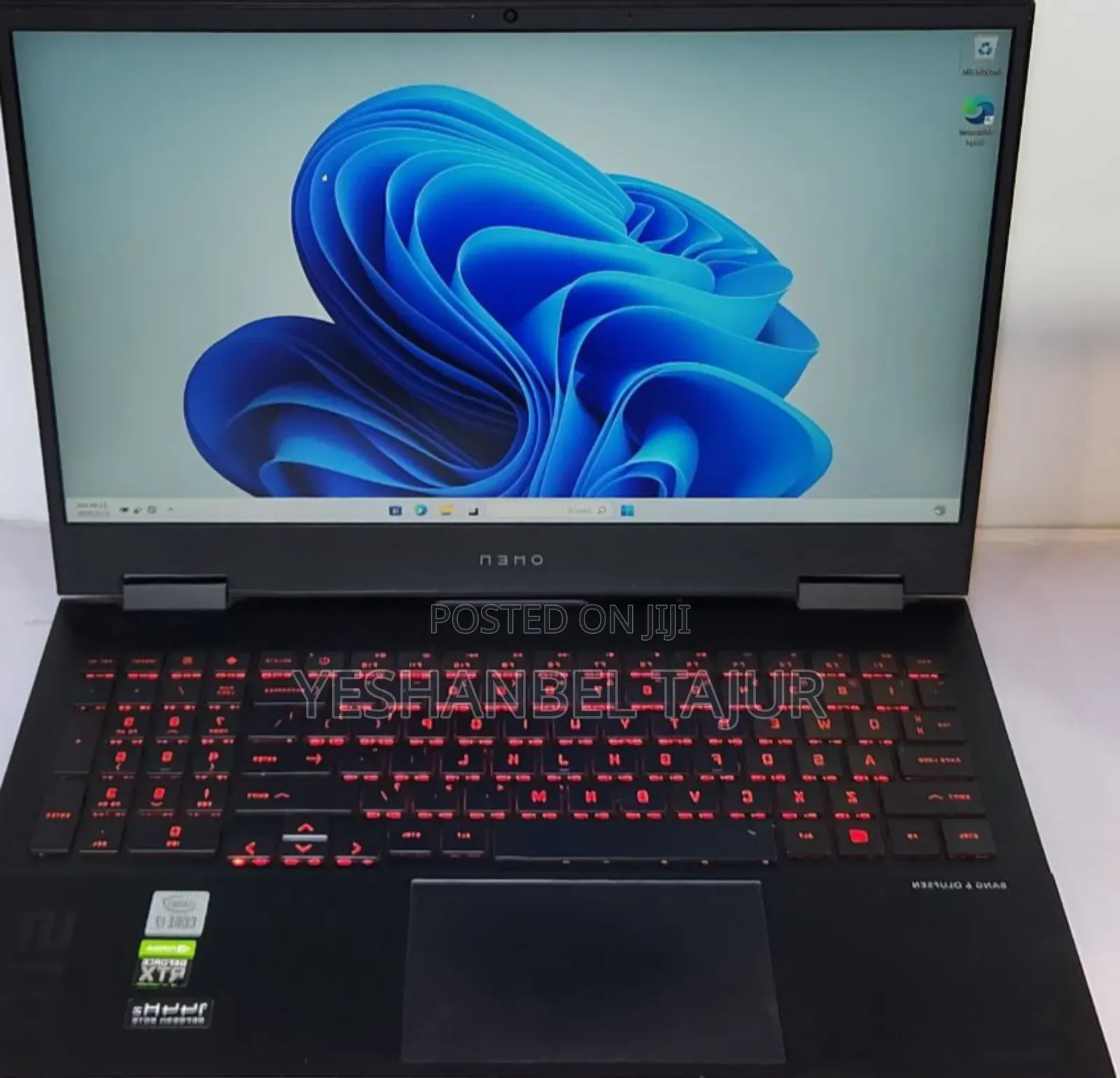 New Laptop HP Omen 15 16GB Intel Core I7 SSD 512GB