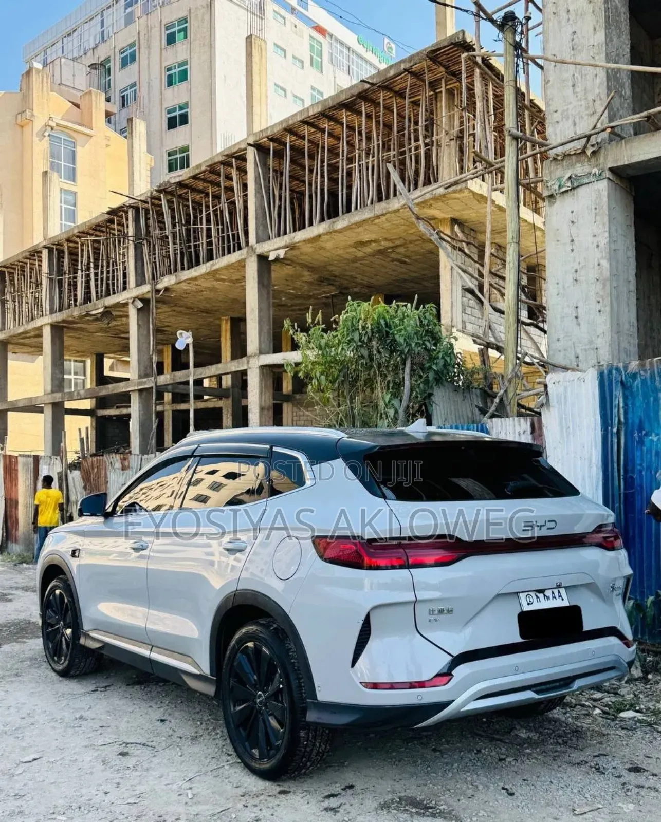 New BYD Song Plus 2025 White