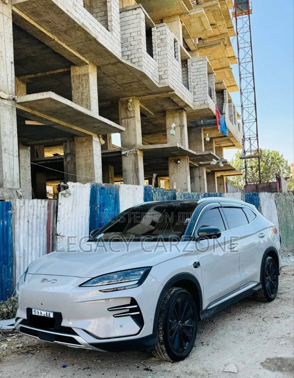 New BYD Song Plus 2025 White