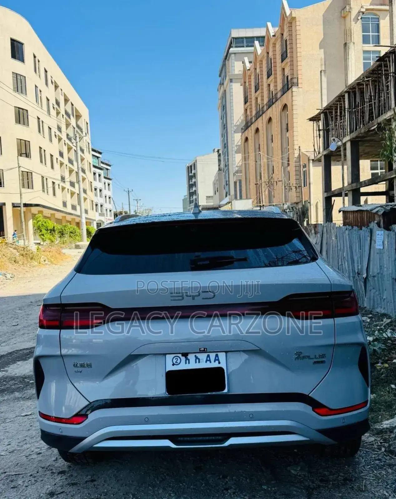 New BYD Song Plus 2025 White