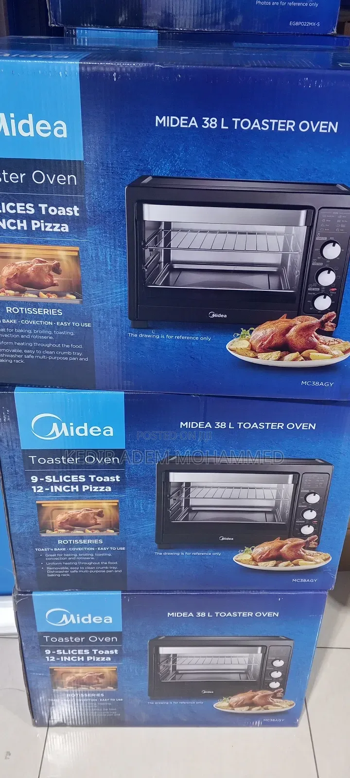 አዲስ Midea 38l Toaster Oven