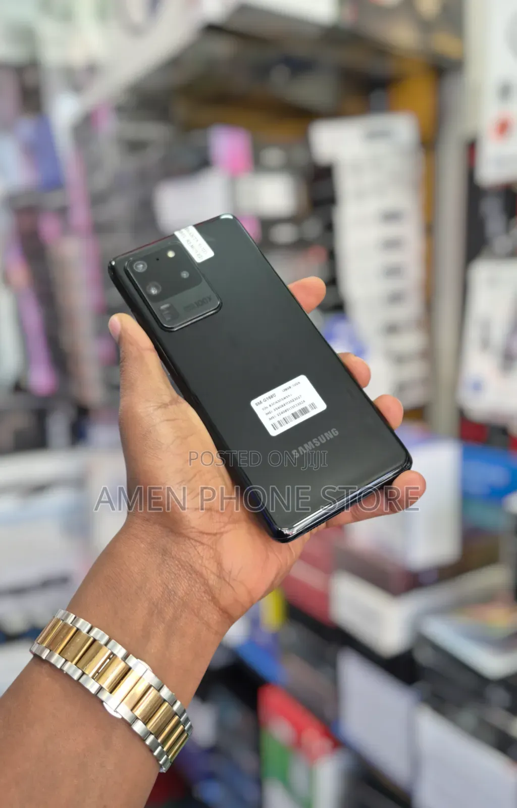 New Samsung Galaxy S20 Ultra 5G 128 GB Black