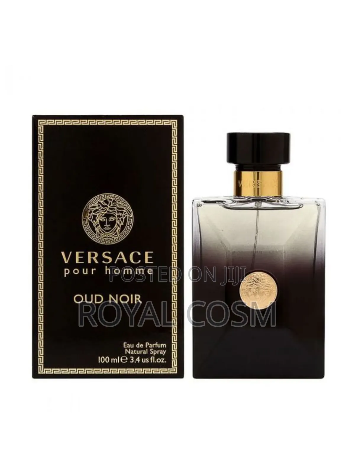 Versace Oud Noir Pour Homme Original Perfume