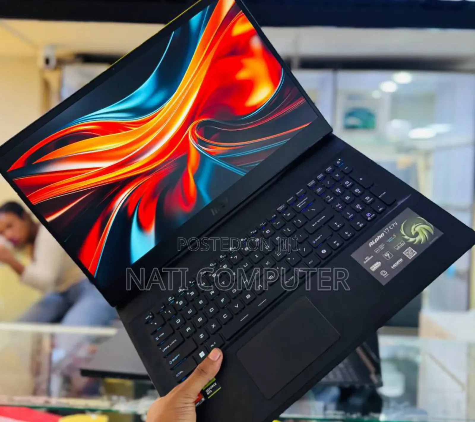 New Laptop MSI MSI Sword 17 16GB AMD Ryzen 9 SSD 1T