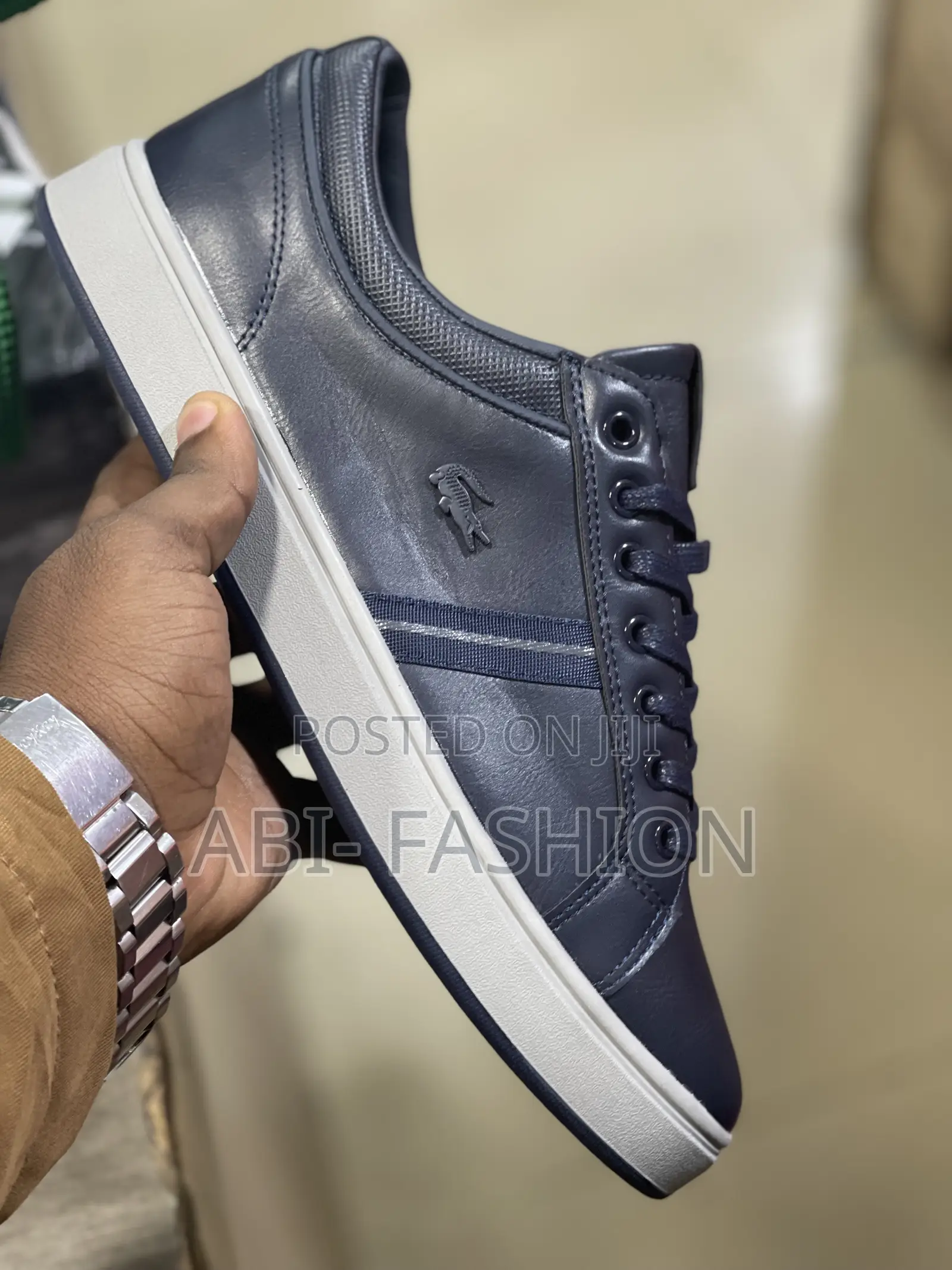 Lacoste Men's Straightset Marine Blue Color