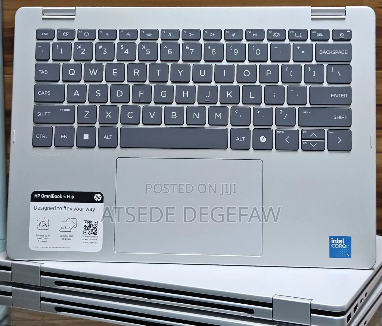 New Laptop HP OmniBook 5 Flip 14-Fp0023dx 8GB Intel Core I5 SSD 512GB