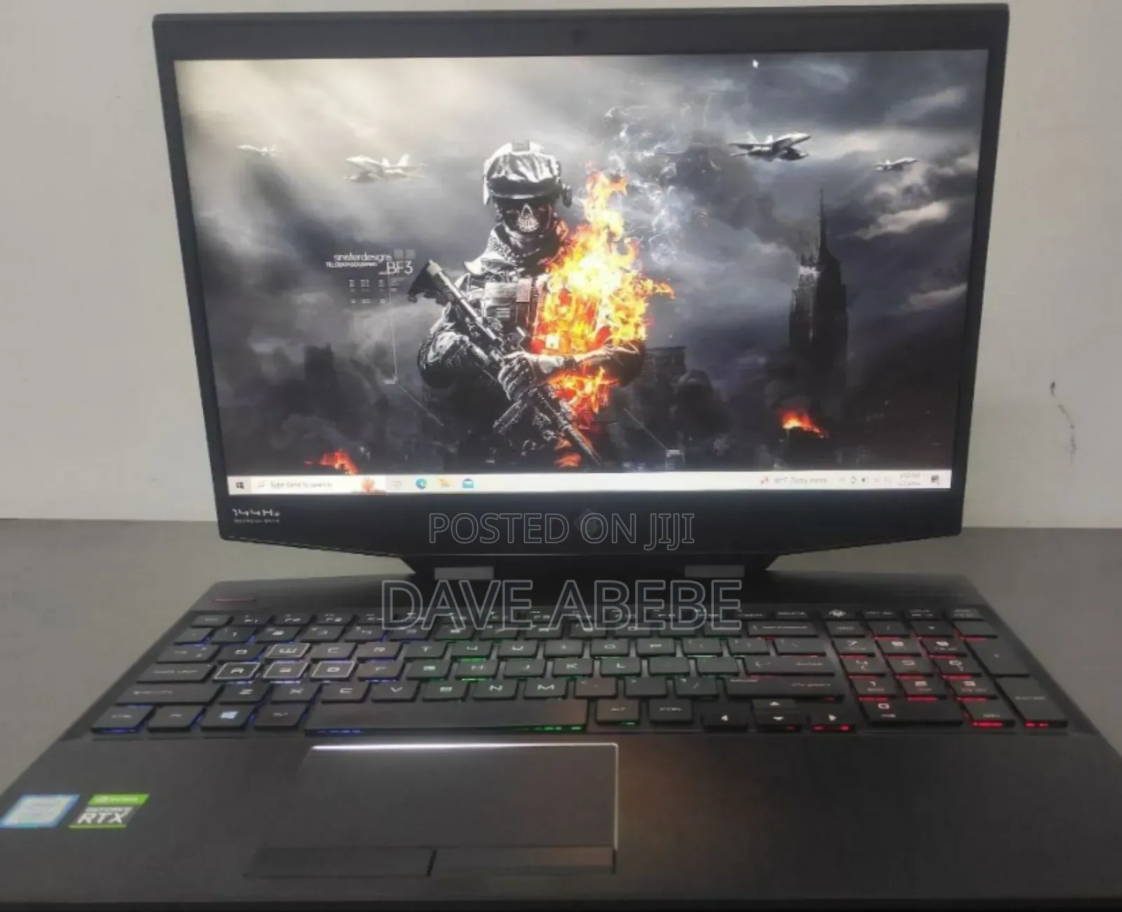New Laptop HP Omen 17 16GB Intel Core I7 SSD 512GB