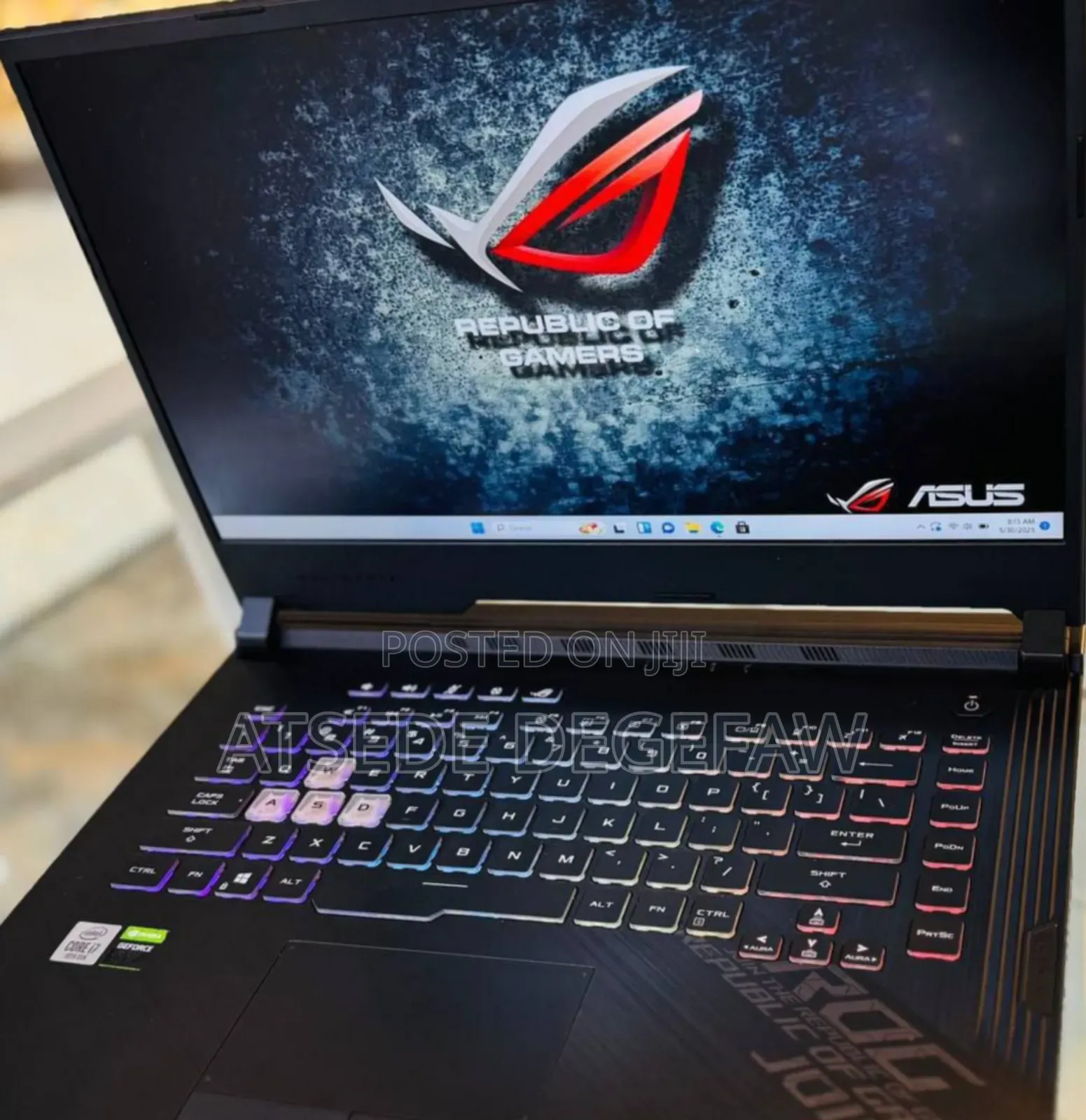 New Laptop Asus ROG Strix G15 G512 16GB Intel Core I7 SSD 512GB